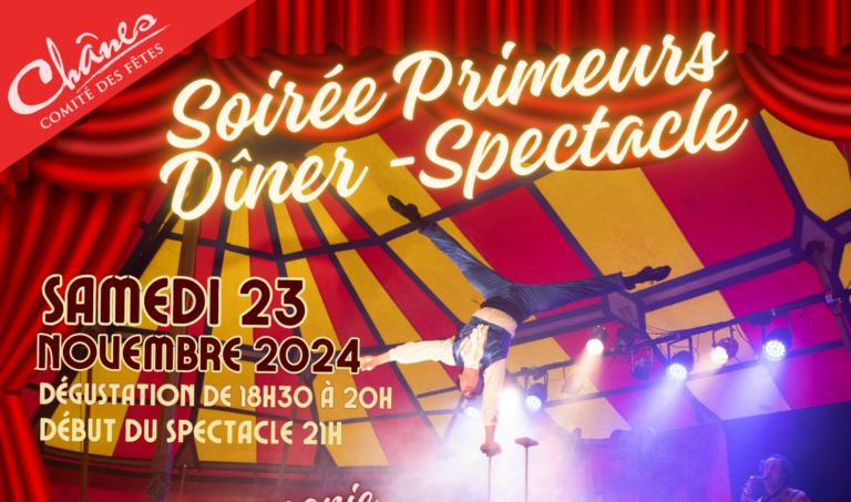 Soirée Primeurs 23 nov. 2024 – Réservez vos places!