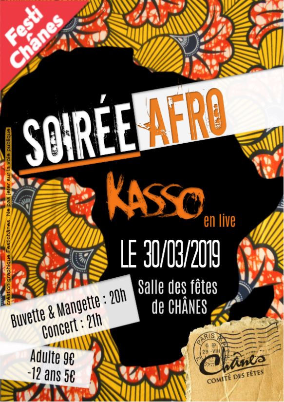 Soirée Afro – Mars 2019